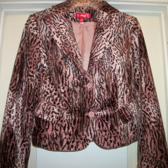 PINK ANIMAL BARBIECORE TIGER KING PINK JACKET LATINA LIFE 6 - Picture 1 of 5
